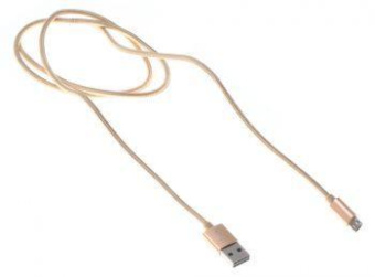 Кабель Buro Braided BHP RET MICUSB-BR USB (m)-micro USB (m) 1м золотистый от магазина РЭССИ