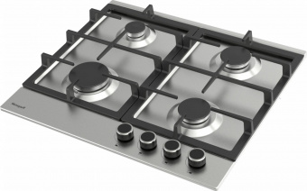 Газовая варочная поверхность Weissgauff HGG 640 BEBG черный от магазина РЭССИ