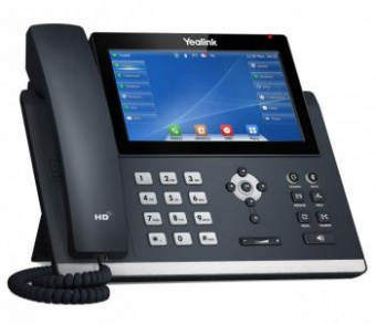 Телефон IP Yealink SIP-T48U черный от магазина РЭССИ