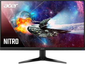 Монитор Acer 27" Nitro QG271Ebii черный IPS LED 1ms 16:9 HDMI матовая 250cd 178гр/178гр 1920x1080 100Hz FreeSync VGA FHD 5.1кг от магазина РЭССИ