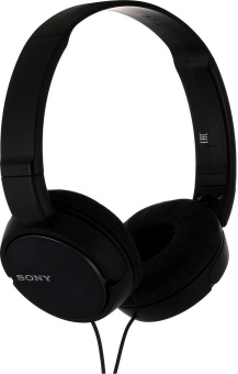 Гарнитура накладные Sony MDR-ZX310AP 1.2м черный проводные оголовье от магазина РЭССИ