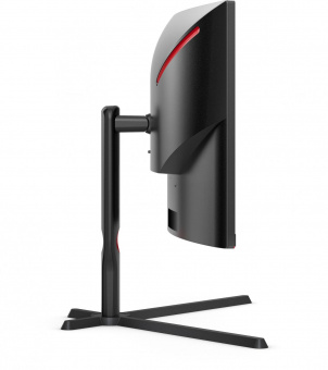 Монитор AOC 34" Gaming CU34G3S/BK черный/красный VA LED 1ms 21:9 HDMI M/M матовая HAS Piv 300cd 178гр/178гр 3440x1440 DP 2K USB 8.25кг от магазина РЭССИ
