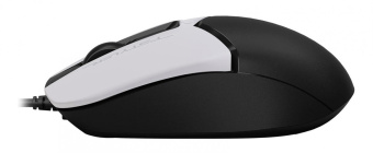 Мышь A4Tech Fstyler FM12 Panda белый/черный оптическая (1200dpi) USB (3but) от магазина РЭССИ