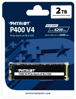 Накопитель SSD Patriot PCIe 4.0 x4 2000GB P400VP2TBM28H P400 V4 M.2 2280 от магазина РЭССИ