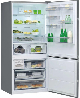 Холодильник Whirlpool W84BE 72 X нержавеющая сталь (двухкамерный) от магазина РЭССИ