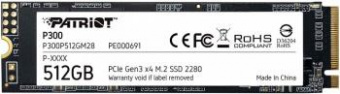 Накопитель SSD Patriot PCI-E 3.0 x4 512Gb P300P512GM28 P300 M.2 2280 от магазина РЭССИ