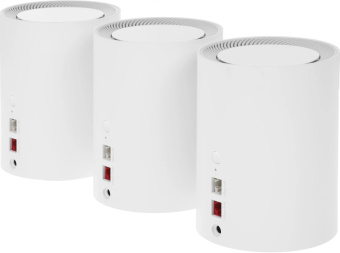 Бесшовный Mesh роутер Cudy M3000 (M3000(3-PACK) WHITE) AX3000 100/1000/2500BASE-T белый (упак.:3шт) от магазина РЭССИ