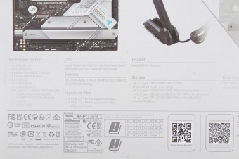 Материнская плата Asus ROG STRIX Z690-A GAMING WIFI D4 Soc-1700 Intel Z690 4xDDR4 ATX AC`97 8ch(7.1) 2.5Gg RAID+HDMI от магазина РЭССИ