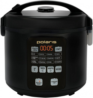Мультиварка Polaris PMC 0591AD 5л 750Вт черный от магазина РЭССИ