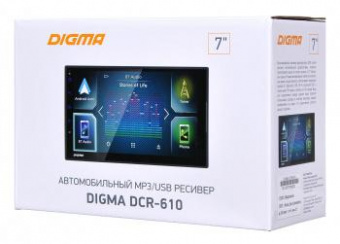 Автомагнитола Digma DCR-610 2DIN 4x50Вт от магазина РЭССИ