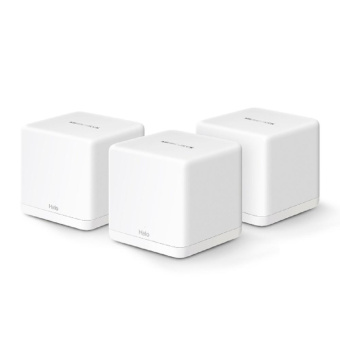 Бесшовный Mesh роутер Mercusys Halo H60X(3-pack) AX1500 10/100/1000BASE-TX белый (упак.:3шт) от магазина РЭССИ