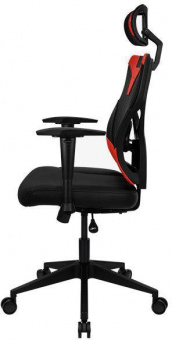 Кресло игровое Aerocool Guardian черный/красный сиденье черный эко.кожа/сетка крестов. нейлон от магазина РЭССИ