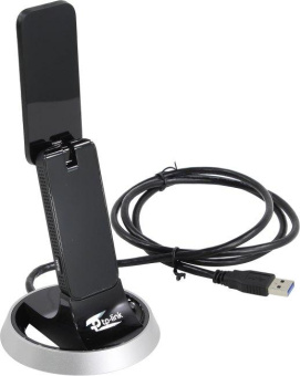 Сетевой адаптер WiFi TP-Link Archer T9UH AC1900 USB 3.0 (ант.внеш.несъем.) от магазина РЭССИ