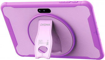 Планшет Digma Kids 1247C T310 (1.8) 4C RAM4Gb ROM64Gb 10.1" IPS 1280x800 3G 4G Android 12 фиолетовый 2Mpix 2Mpix BT GPS WiFi Touch microSD 128Gb 5000mAh от магазина РЭССИ
