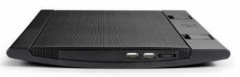 Подставка для ноутбука Deepcool WIND PAL FS (WINDPALFS) 17"382x262x24мм 27дБ 2xUSB 2x 140ммFAN 793г черный от магазина РЭССИ