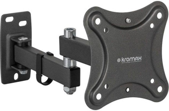 Кронштейн для телевизора Kromax CORBEL-3 черный 10"-32" макс.25кг настенный поворот и наклон от магазина РЭССИ