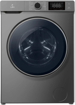 Стиральная машина Lex LWM12812GrID класс: A++ загр.фронтальная макс.:12кг (с сушкой) серый инвертер от магазина РЭССИ
