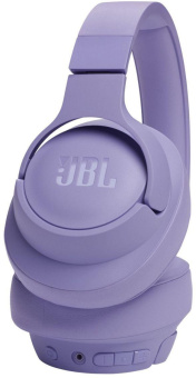 Гарнитура мониторные JBL Tune 720 BT 1.2м сиреневый беспроводные bluetooth оголовье (JBLT720BTPUR) от магазина РЭССИ