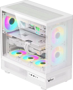 Корпус Formula Crystal Z8 COSMIC белый без БП ATX 3x120mm 5x140mm 1xUSB2.0 1xUSB3.0 1xUSB3.1 audio bott PSU от магазина РЭССИ
