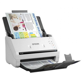 Сканер протяжный Epson WorkForce DS-530II (B11B261401/502) A4 белый/черный от магазина РЭССИ