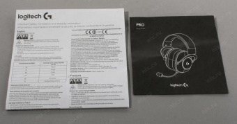 Наушники с микрофоном Logitech G Pro черный 2м мониторные оголовье (981-000812) от магазина РЭССИ