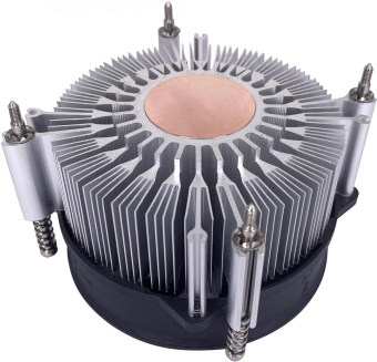 Устройство охлаждения(кулер) Digma D-CPC110-PWM3 92x92x25mm Soc-1200/1150/1151/1155 черный 4-pin 25dB Al+Cu 110W 350gr Ret от магазина РЭССИ