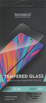 Защитное стекло для экрана BoraSCO прозрачный для Tecno Camon 30 Pro 2.5D антиблик. 1шт. (73272) от магазина РЭССИ