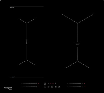Индукционная варочная поверхность Weissgauff HI 643 BY черный от магазина РЭССИ