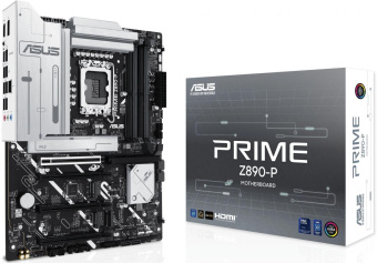 Материнская плата Asus PRIME Z890-P Soc-1851 Intel Z890 4xDDR5 ATX AC`97 8ch(7.1) 2.5Gg RAID+HDMI+DP от магазина РЭССИ
