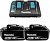 Батарея аккумуляторная Makita BL1850B 18В 5Ач Li-Ion (З/У в компл.) (191L75-3) от магазина РЭССИ