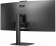 Монитор AOC 34" Gaming CU34V5CW черный VA LED 1ms 21:9 HDMI M/M Cam матовая HAS Piv 300cd 178гр/178гр 3440x1440 100Hz FreeSync DP 2K USB 9.43кг от магазина РЭССИ