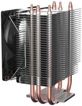 Устройство охлаждения(кулер) Deepcool GAMMAXX 300 FURY Soc-AM4/1151/1200/1700 4-pin 18-21dB Al+Cu 130W 435gr LED Ret от магазина РЭССИ