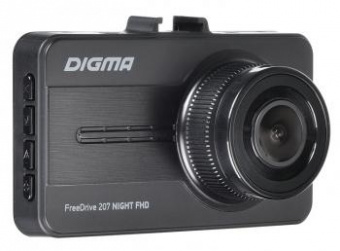 Видеорегистратор Digma FreeDrive 207 Night FHD черный 2Mpix 1080x1920 1080p 150гр. GP2247 от магазина РЭССИ