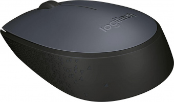 Мышь Logitech M170 серый/черный оптическая (1000dpi) беспроводная USB для ноутбука (2but) от магазина РЭССИ