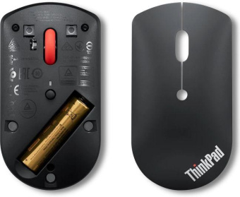 Мышь Lenovo 4Y50X88822 черный оптическая (2400dpi) silent беспроводная BT (3but) от магазина РЭССИ
