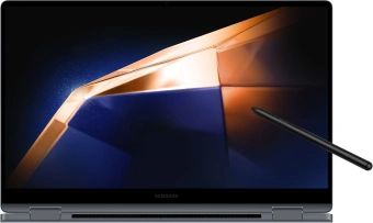 Ноутбук Samsung Galaxy Book 4 360 NP750 Core 7 150U 16Gb SSD512Gb Intel Graphics 15.6" AMOLED Touch FHD (1920x1080) Windows 11 Home English grey WiFi BT Cam (NP750QGK-KG2IN) от магазина РЭССИ