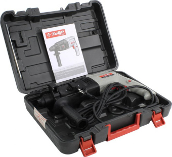 Перфоратор Зубр П-22-650 патрон:SDS-plus уд.:2.3Дж 650Вт (кейс в комплекте) от магазина РЭССИ