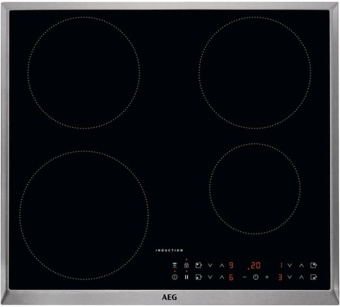 Индукционная варочная поверхность AEG IKB64301XB черный/нержавеющая сталь от магазина РЭССИ