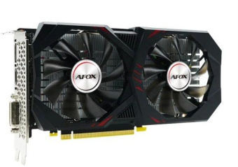 Видеокарта Afox PCI-E AF1660S-6144D6H1-V4 NVIDIA GeForce GTX 1660SUPER 6Gb 192bit GDDR6 1530/14000 DVIx1 HDMIx1 DPx1 HDCP Ret от магазина РЭССИ
