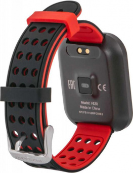 Смарт-часы Rekam Bizzaro F630 1.3" OLED корп.черный/серебристый рем.черный разм.брасл.:L (2202000010) от магазина РЭССИ