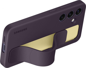 Чехол (клип-кейс) Samsung для Samsung Galaxy S24+ Standing Grip Case S24+ темно-фиолетовый (EF-GS926CEEGRU) от магазина РЭССИ