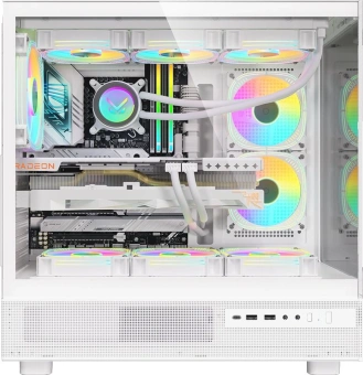 Корпус Formula Crystal Z8 COSMIC белый без БП ATX 3x120mm 5x140mm 1xUSB2.0 1xUSB3.0 1xUSB3.1 audio bott PSU от магазина РЭССИ