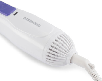 Фен-щетка Starwind SHP8502 1000Вт белый/фиолетовый от магазина РЭССИ