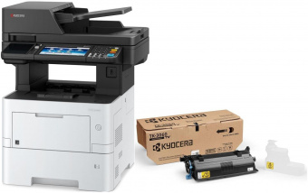 МФУ лазерный Kyocera Ecosys M3645idn A4 Duplex Net белый/черный (в комплекте: картридж) от магазина РЭССИ