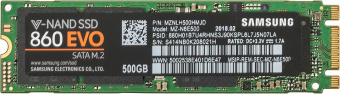 Накопитель SSD Samsung SATA III 500Gb MZ-N6E500BW 860 EVO M.2 2280 от магазина РЭССИ