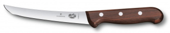 Нож кухонный Victorinox Wood (5.6500.15) стальной обвалочный лезв.150мм прямая заточка дерево от магазина РЭССИ