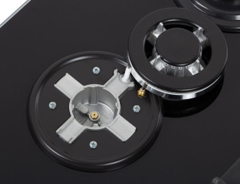 Газовая варочная поверхность Hyundai HHG 6434 BG черный от магазина РЭССИ