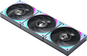 Вентилятор Formula Air Bridge Plus BK ARGB 120x120x25mm черный 4-pin + 3-pin 27.2dB Ret от магазина РЭССИ