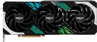 Видеокарта Palit PCI-E 4.0 PA-RTX4080 GAMINGPRO NVIDIA GeForce RTX 4080 16384Mb 256 GDDR6X 2205/22400 HDMIx1 DPx3 HDCP Ret от магазина РЭССИ