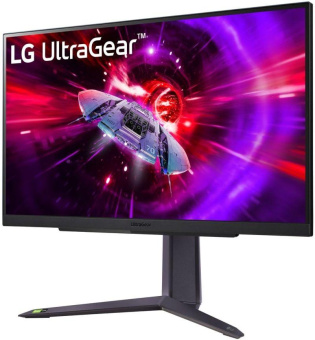 Монитор LG 27" UltraGear 27GR75Q-B черный IPS LED 16:9 HDMI матовая HAS 300cd 178гр/178гр 2560x1440 144Hz FreeSync Premium DP QHD USB 6.19кг от магазина РЭССИ